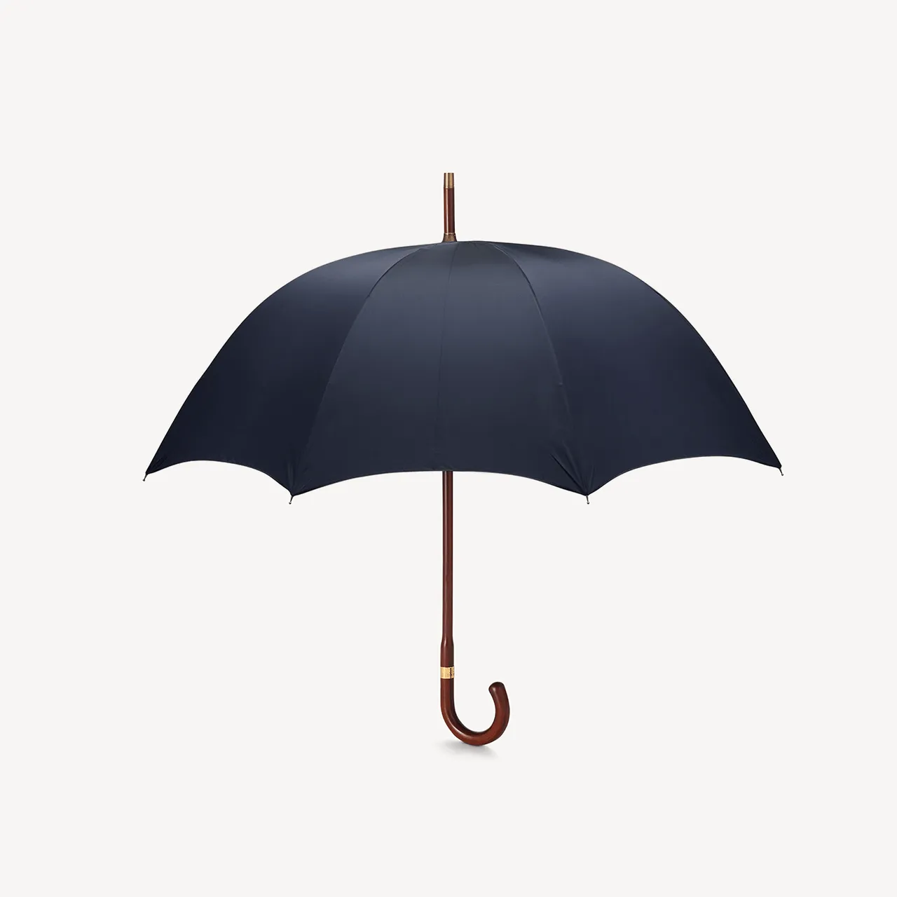 Stripped Cherry Umbrella for Men - Dark Navy