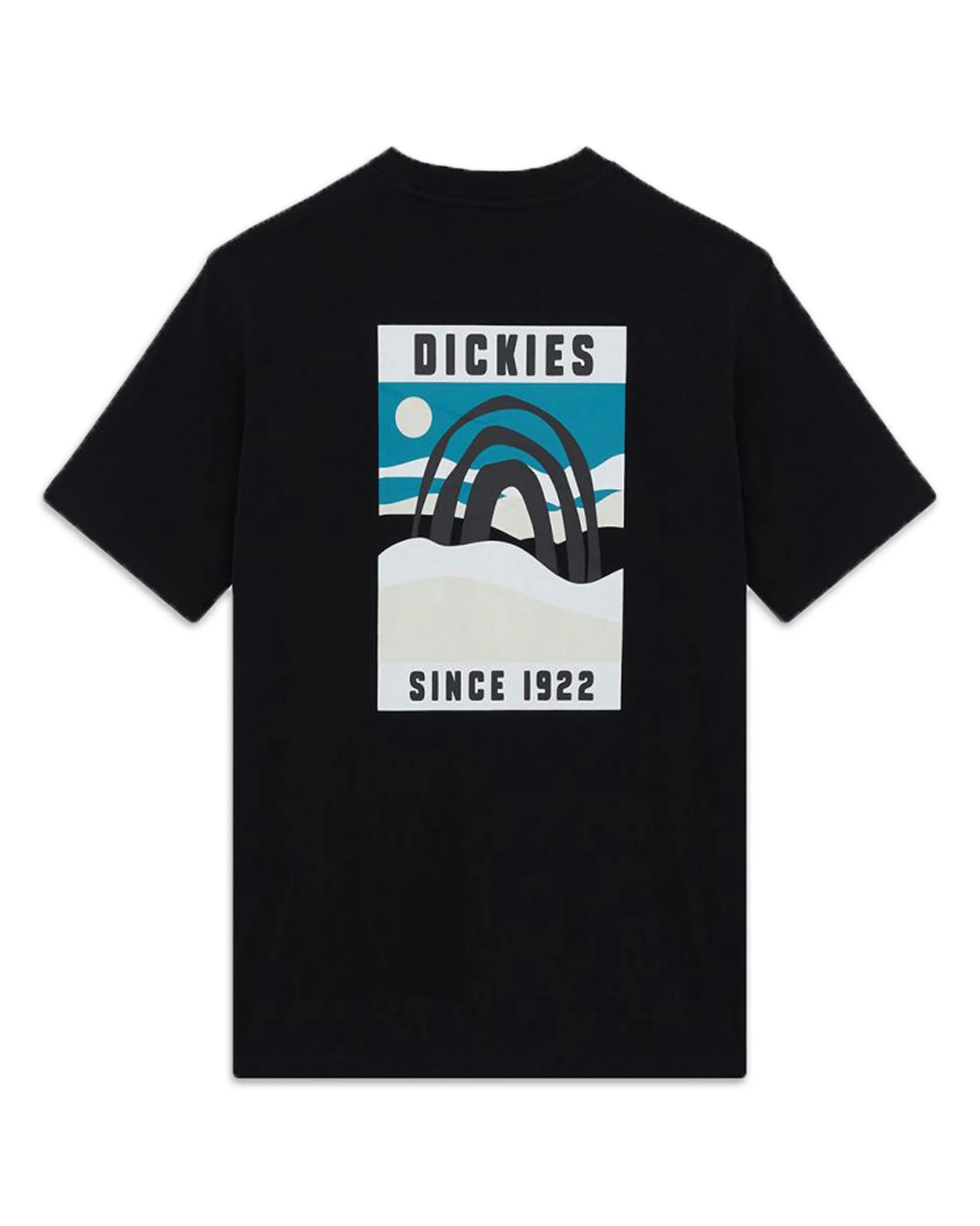 T-Shirt Uomo Dickies Baker City Tee Nero