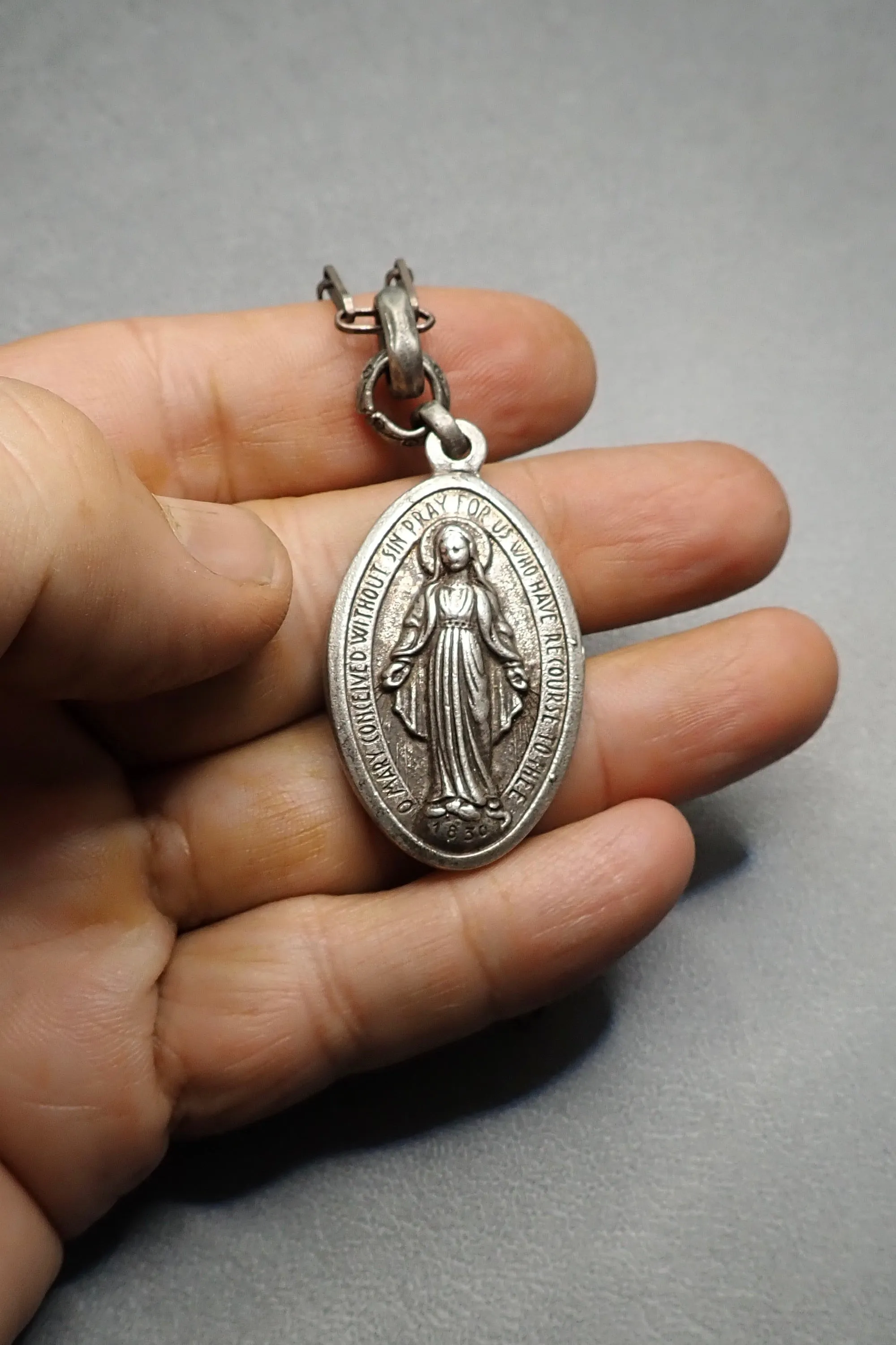 VIRGEN MARY PENDANT - only one made