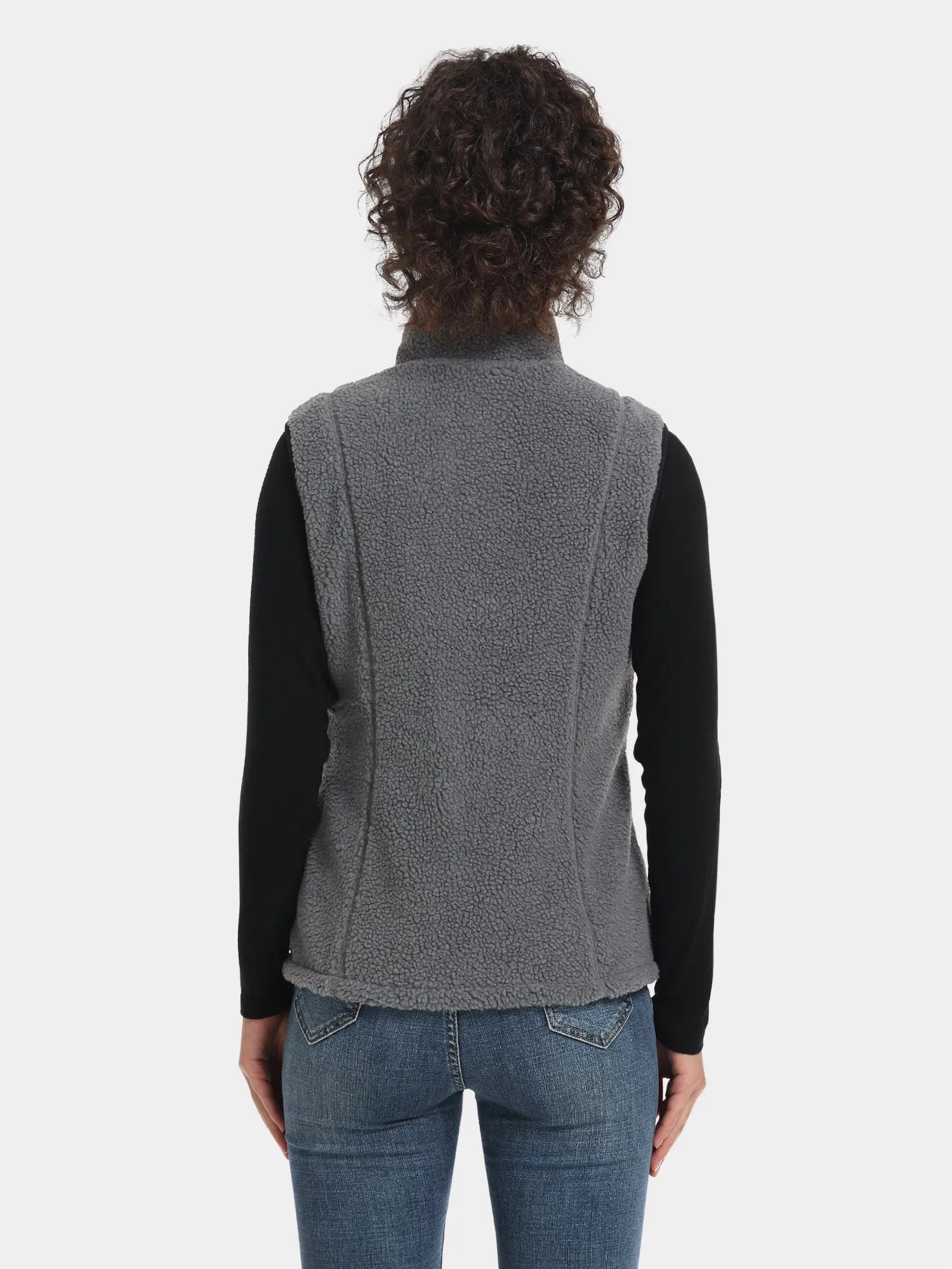 Women's Heated Recycled Fleece Vest (Apparel Only)